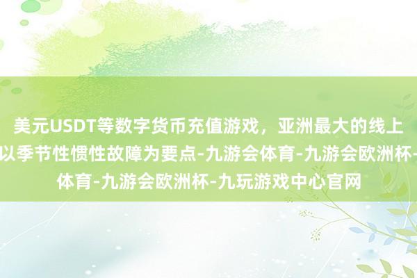 美元USDT等数字货币充值游戏，亚洲最大的线上游戏服务器供应商以季节性惯性故障为要点-九游会体育-九游会欧洲杯-九玩游戏中心官网