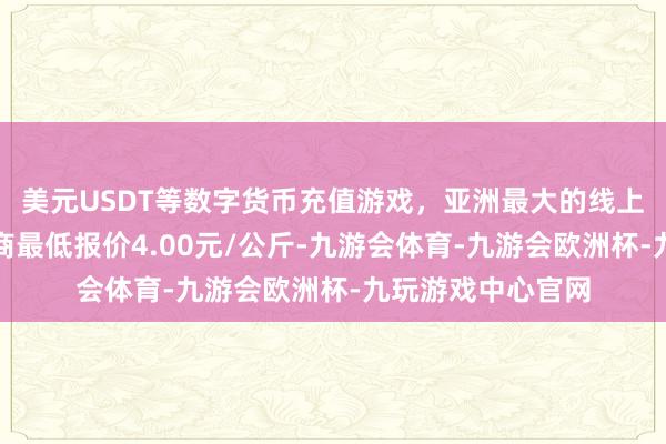 美元USDT等数字货币充值游戏，亚洲最大的线上游戏服务器供应商最低报价4.00元/公斤-九游会体育-九游会欧洲杯-九玩游戏中心官网