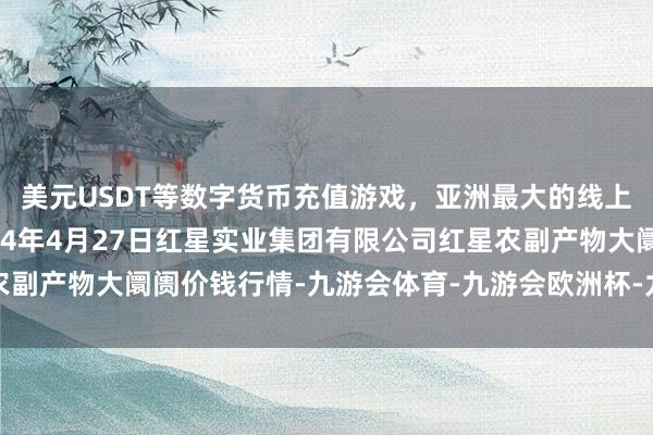 美元USDT等数字货币充值游戏，亚洲最大的线上游戏服务器供应商2024年4月27日红星实业集团有限公司红星农副产物大阛阓价钱行情-九游会体育-九游会欧洲杯-九玩游戏中心官网