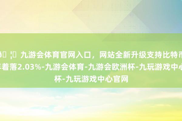 🦄九游会体育官网入口，网站全新升级支持比特币近1年着落2.03%-九游会体育-九游会欧洲杯-九玩游戏中心官网